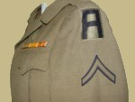 WWII American military uniforms collection