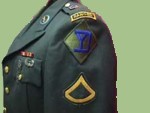 Class A US army jacket