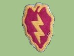 US army 25th Infantry Division patch