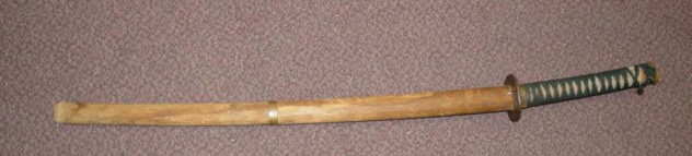 1800's Wakisashi Samurai sword