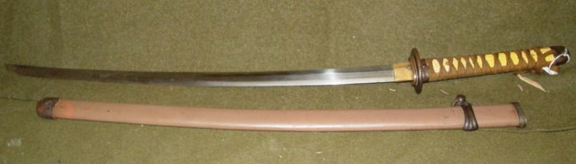 1937 Japanese Katana sword and scabbard