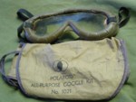 WWII AAF Polaroid pilot's goggles