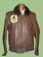 USN G-1 leather flight jacket