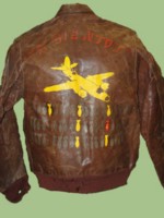 WWII AAF 451st Bomber Squadron A2 Flight Jacket
