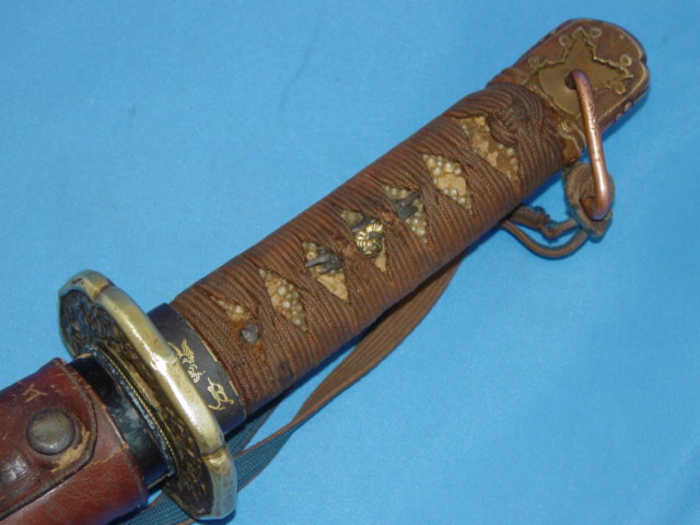 Samurai sword handle