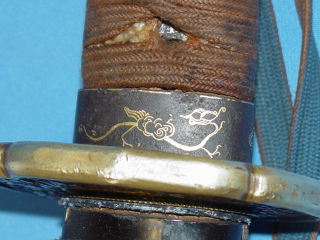 Civilian Samurai sword handle Fuchi