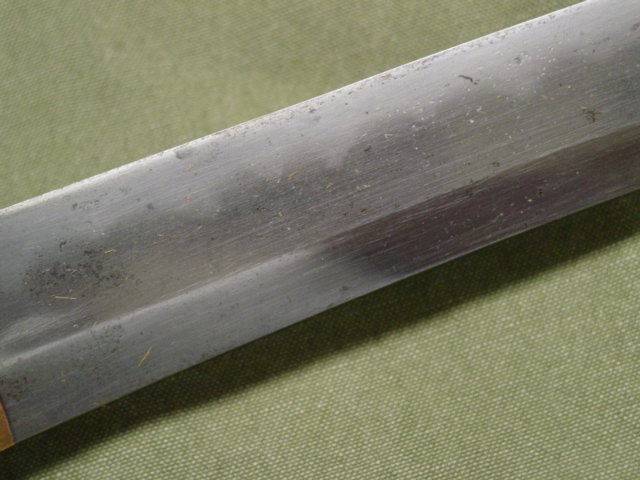 Civilian samurai sword blade Hamon