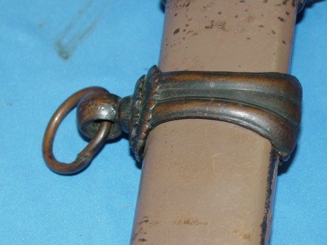 WW2 Samurai sword scabbard suspension ring